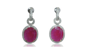 Ruby Earring