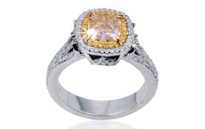 Fancy Yellow Diamonds Ring